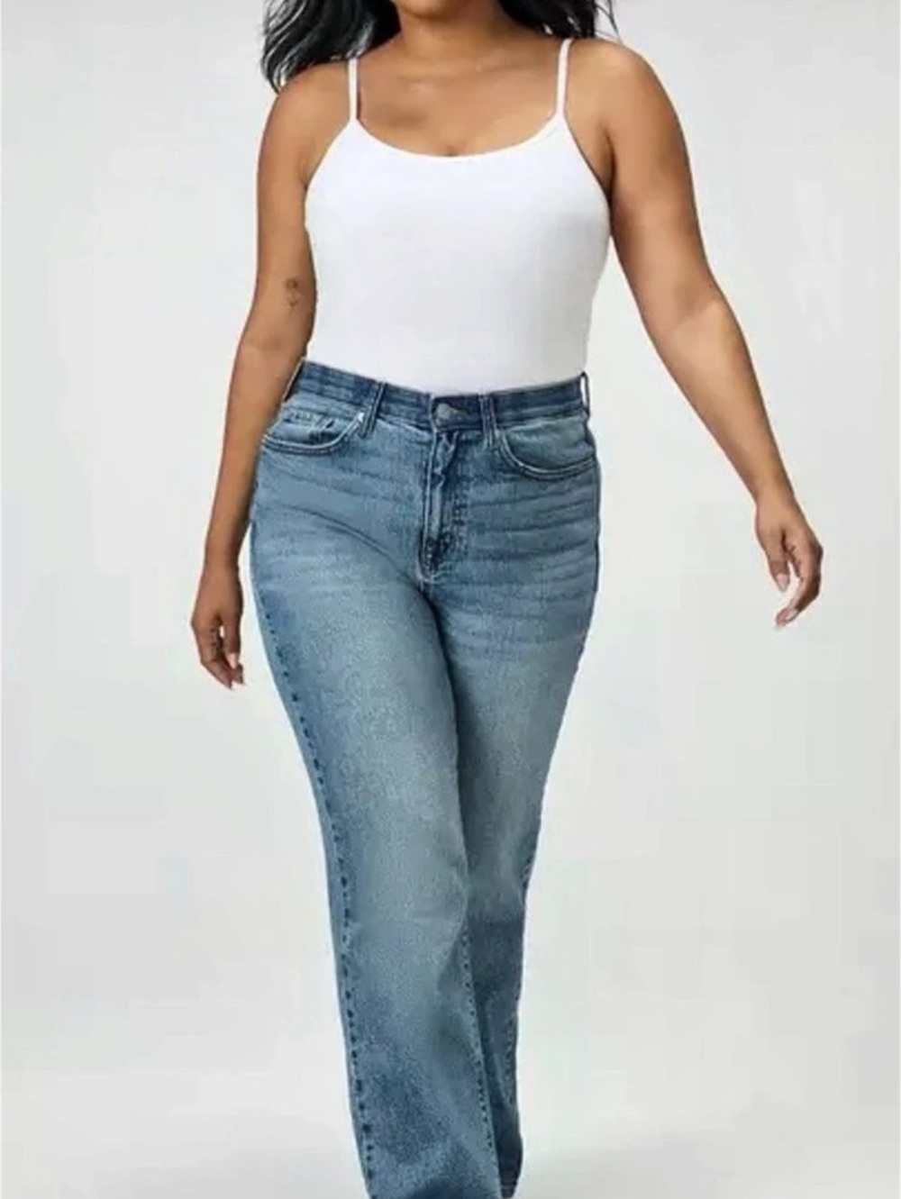 Torrid High-Rise Straight Classic Denim Straight Leg Jeans Blue Waist 20 NWT